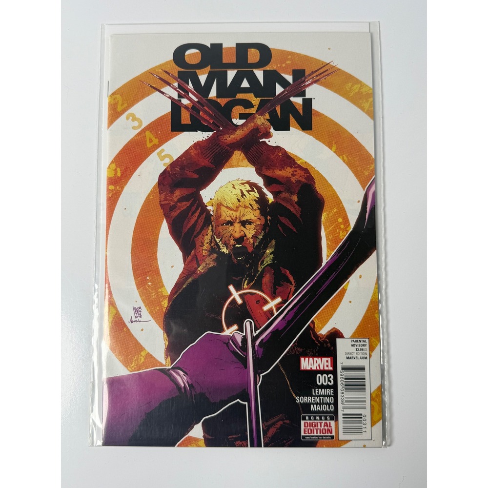 Old Man Logan 3 Marvel Comics 2016 Jeff Lemire Andrea Sorrentino Wolverine X-Men